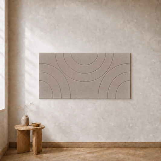 Curvy Design C | Sandy Beach | 120 × 60 cm