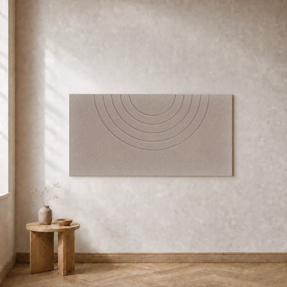Curvy Design B | Sandy Beach | 120 × 60 cm
