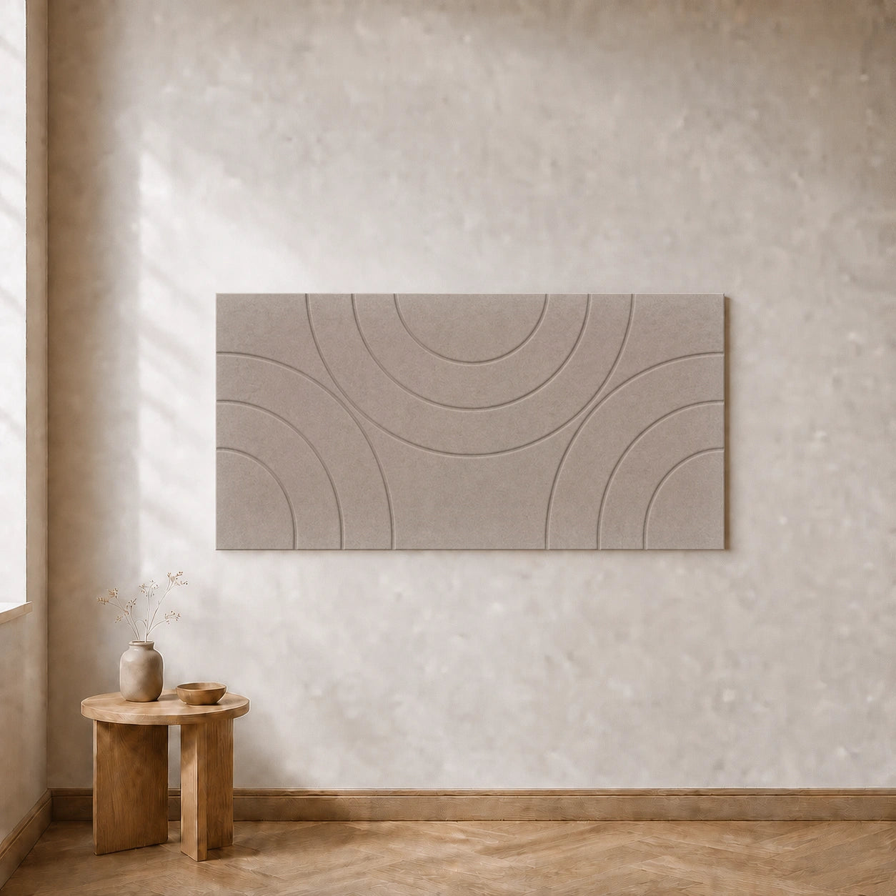 Curvy Design C | Sandy Beach | 120 × 60 cm
