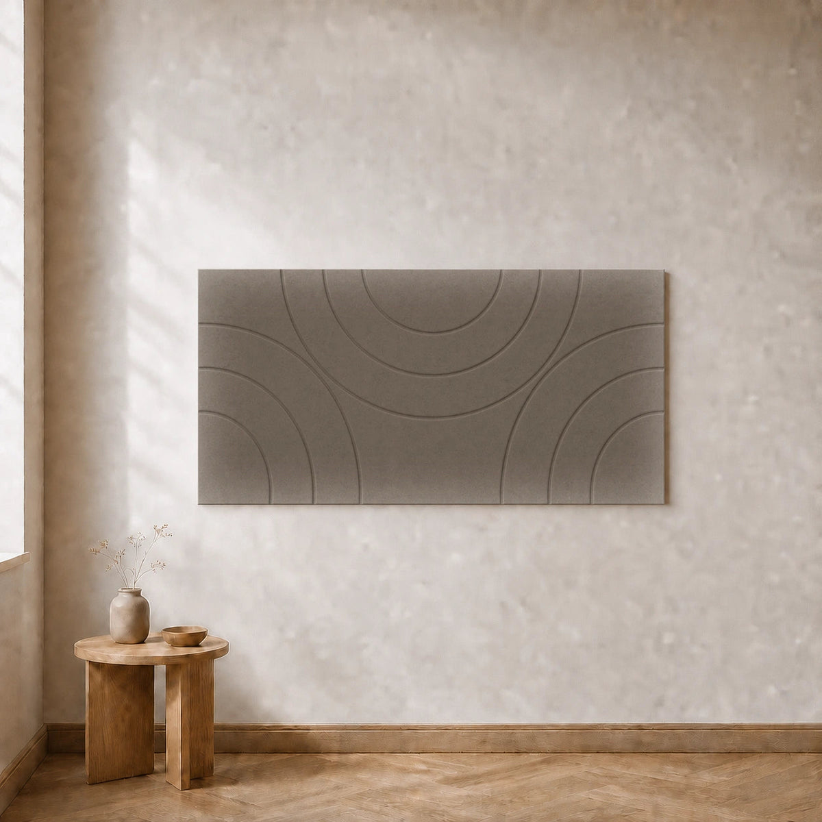 Curvy Design C | Taupe | 120 × 60 cm
