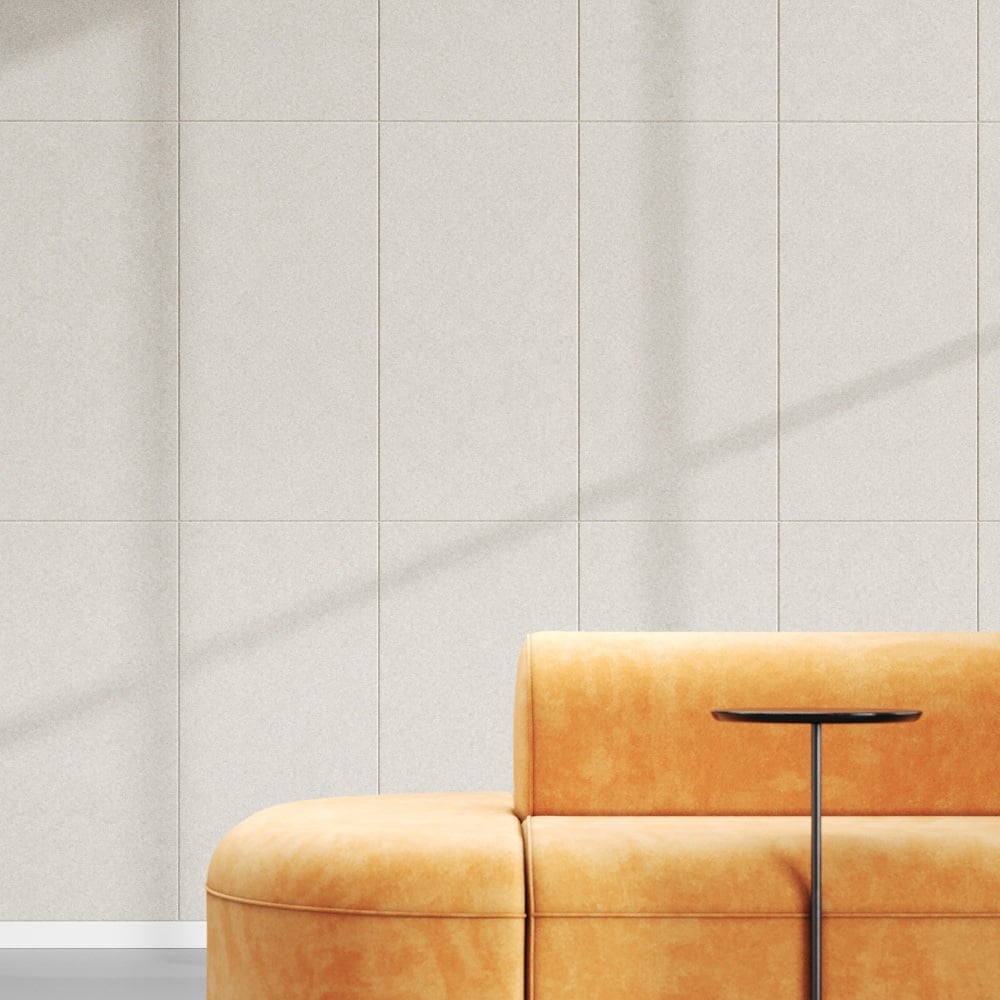 Tile Grid B in Light Beige van 120 × 60 cm